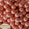 16mm Coral Faux Acrylic Pearl Bubblegum Beads Bulk