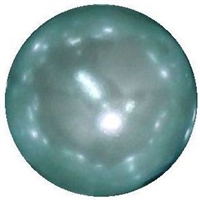 16mm Light Blue Faux Acrylic Pearl Bubblegum Beads