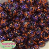 16mm Confetti Halloween Rhinestone Beads 20 pack