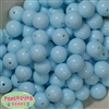 16mm Arctic Blue Acrylic Bubblegum Beads Bulk