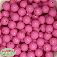 16mm Bubblegum Pink Acrylic Bubblegum Beads