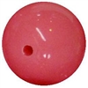 16mm Coral Acrylic Bubblegum Beads