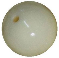 16mm Cream Acrylic Bubblegum Beads