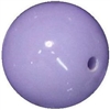 16mm Light Lavender Acrylic Bubblegum Beads