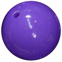 16mm Medium Purple Acrylic Bubblegum Beads