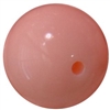 16mm Peach Acrylic Bubblegum Beads