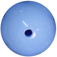 16mm Periwinkle Blue Acrylic Bubblegum Beads
