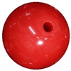 16mm Red Acrylic Bubblegum Beads
