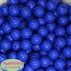 16mm Royal Blue Acrylic Bubblegum Beads