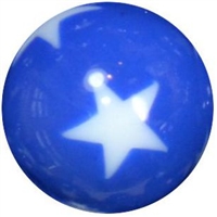 16mm Royal Blue Acrylic Bubblegum Beads