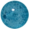 20mm Cyan Blue Fizzy Bubblegum Bead