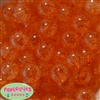 20mm Orange Fizzy Bubblegum Bead