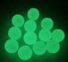 20mm Glow in the Dark Acrylic Bubblegum Beads