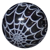 20mm Spider Web Print Pearl Bubblegum Beads