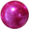 24mm Hot Pink Faux Pearl Bubblegum Beads