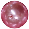 24mm Pink Faux Pearl Bubblegum Beads