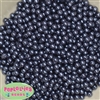 6mm Navy Pearl Spacer Beads