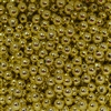 6mm Gold Colored Spacer Beads 50pc