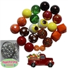 Autumn Truck Bubblegum Bead DIY Necklace Kit