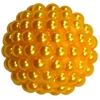 20mm Gold Berry Acrylic Bubblegum Beads