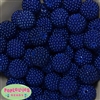 20mm Blue Berry Acrylic Bubblegum Beads