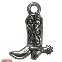 13mm Metal Cowboy Boot Charm