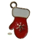 Small enamel mitten charm