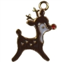 Enamel Reindeer Charm