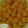 20mm Gold Crackle Bubblegum Bead