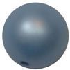 20mm Matte Baby Blue Acrylic Bubblegum Beads