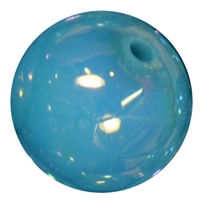 20mm Blue Miracle AB Acrylic Bubblegum Beads