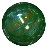 20mm Emerald Green Miracle AB Acrylic Bubblegum Beads