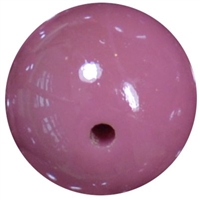 20mm Mauve Miracle AB Acrylic Bubblegum Beads