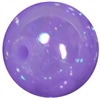 20mm Neon Lavender Miracle AB Acrylic Bubblegum Beads