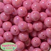 20mm Taffy Pink Miracle AB Acrylic Bubblegum Beads Bulk