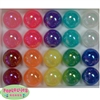 20mm Mixed Color Shiny AB Bubble Style Acrylic Gumball Bead