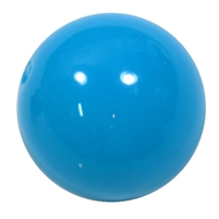 20mm Neon Blue Jelly Style Acrylic Bubblegum Beads