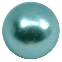 20mm Light Blue Faux Acrylic Pearl Bubblegum Beads