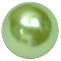 20mm Pastel Green Faux Acrylic Pearl Bubblegum Beads