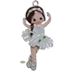 Enamel Ballerina Pendant 53mm x 33mm