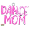 Dance Mom Enamel Pendant
