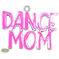 Dance Mom Enamel Pendant