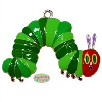 Hungry Caterpillar Enamel Pendant