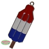 Enamel July 4th Popsicle Pendant