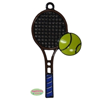 Enamel Tennis Pendant