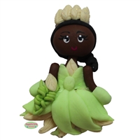 Princess Tiana Polymer Clay Handmade Pendant