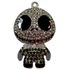 Jack Skellington Rhinestone Pendant