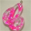 Handmade Monogram Resin C Pendant