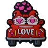 Truck of Valentine Gnomes Silicone Focal Bead