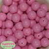 20mm Baby Pink Acrylic Bubblegum Beads